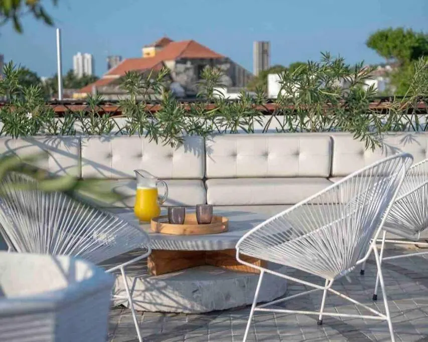Casa San Antonio, Villa De Diseno Con Piscina En La Azotea. Cartagena Colombia