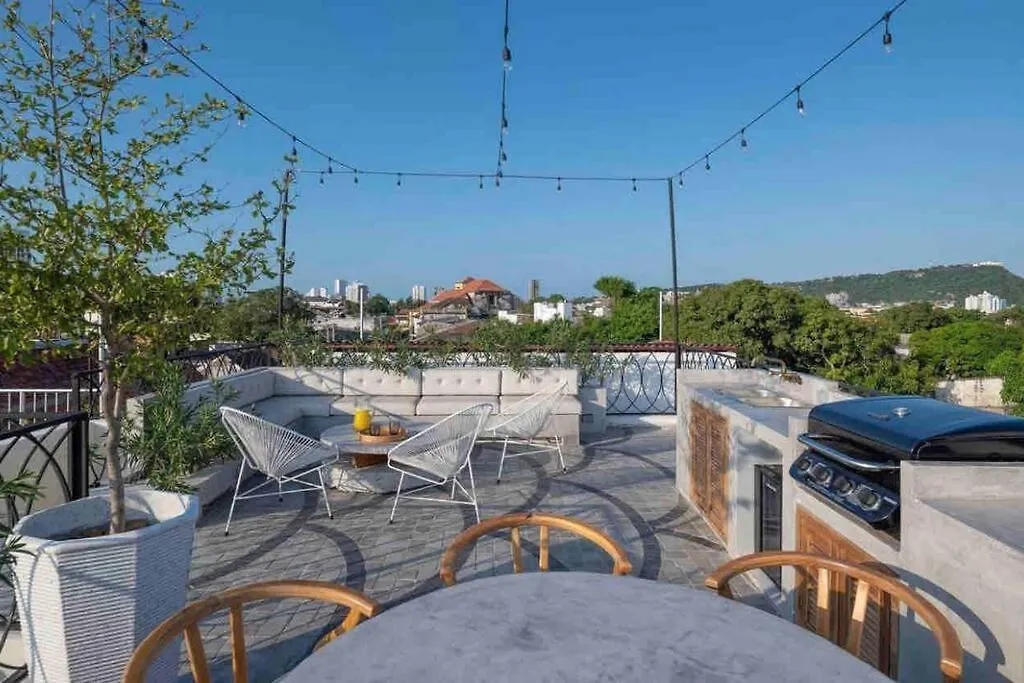 Casa San Antonio, Villa De Diseno Con Piscina En La Azotea. Cartagena